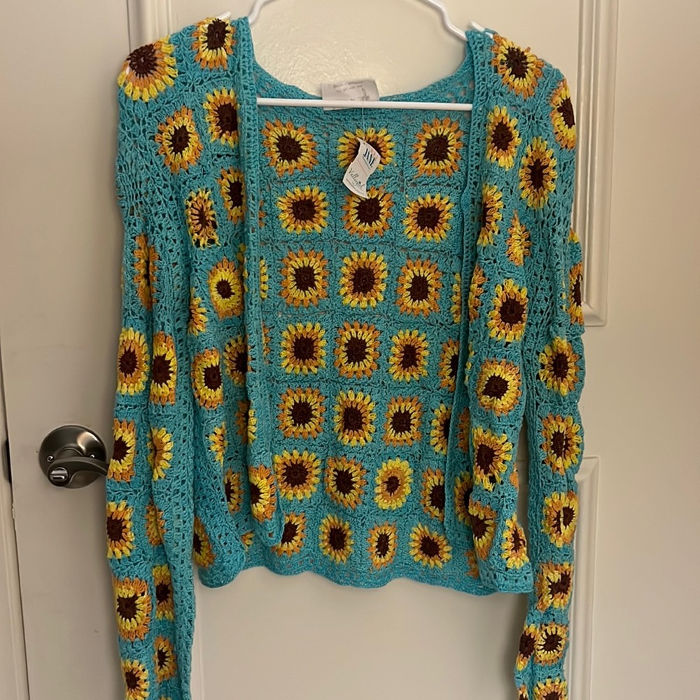 Brand New Floral Sweater, Never Worn